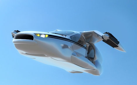 Terrafugia построит летающий автомобиль с вертикальным взлетом