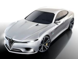 Новый седан Alfa Romeo оснастят двигателем Ferrari