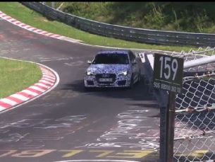 Прототип Audi RS3 найден в Нюрбургринге