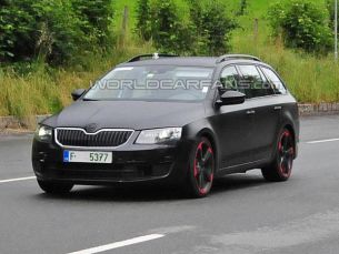 Skoda Octavia RS был рассекречен