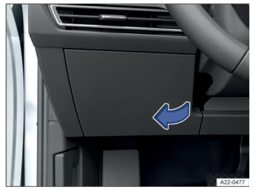 Где расположены блоки предохранителей — Volkswagen Golf, рисунок из руководства по эксплуатации
